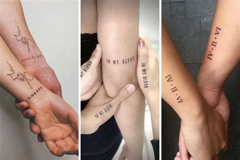 tatuajes de hermanos|Tatuajes de hermanos con significado: 15 diseños y。